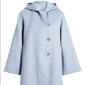 Nordstrom Signature Hooded Wool & Cashmere Coat